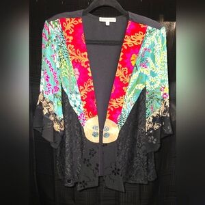 Colorful Floral Women's Blazer